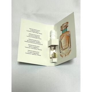 ティファニー(Tiffany & Co.)のティファニー新作香水サンプル　ローズゴールド　オードパルファム　1.5ml(香水(女性用))