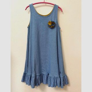 プチバトー(PETIT BATEAU)のプチバトー　ノースリーブワンピース　128サイズ(ワンピース)