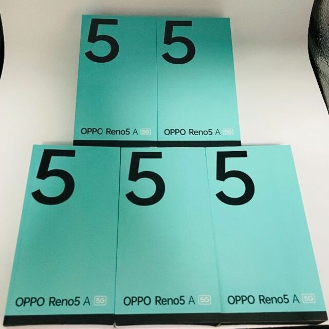 OPPO - ★★ビースト★★【新品未開封】OPPO Reno5 A 5G 5台セット