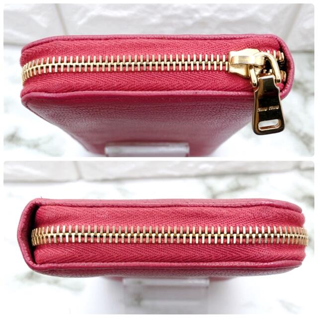 カード miumiu 長財布 ラウンドファスナーの通販 by まうるる☆shop