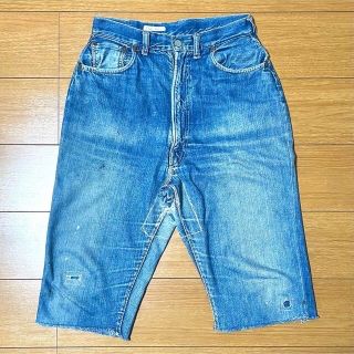 リーバイス(Levi's)の50s リーバイス 701 XX オリジナル ビンテージ カットオフ(デニム/ジーンズ)