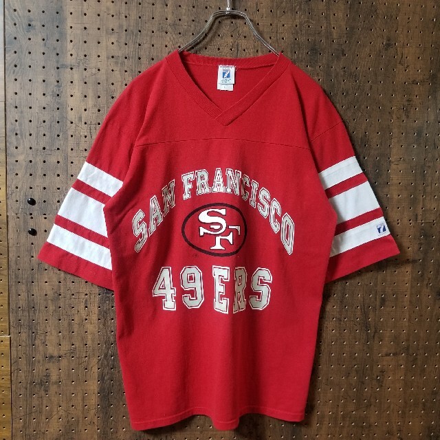 80s サンフランシスコ 49ERS フットボール Tシャツ　M　USA製
