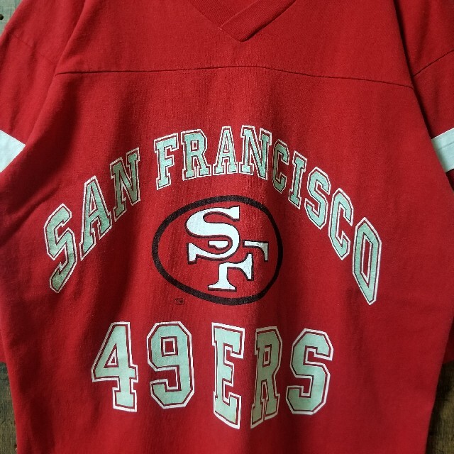 80s サンフランシスコ 49ERS フットボール Tシャツ　M　USA製 3