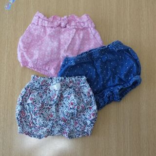 ベビーギャップ(babyGAP)の女の子　子供服まとめ売り　80サイズ　3点セット(パンツ)