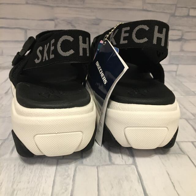 SKECHERS(スケッチャーズ)のスケッチャーズ　レディースサンダル　黒サンダル　厚底サンダル　ウィメンズサンダル レディースの靴/シューズ(サンダル)の商品写真