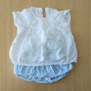 プティマイン(petit main)の女の子　子供服まとめ売り　70サイズ　2点セット(Ｔシャツ)