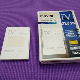 maxell カセットハードディスク アイヴィ M-VDRS320G.D(その他)