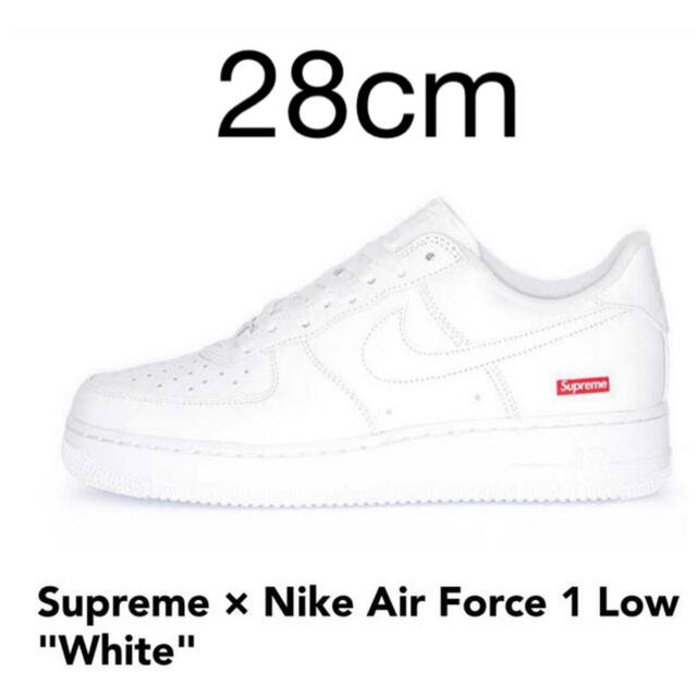 Supreme Nike Air Force 1 White靴/シューズ