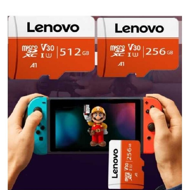 Lenovo(レノボ)の任天堂 Switch マイクロSD 1テラ(1024GB)バイト 新品未開封 エンタメ/ホビーのゲームソフト/ゲーム機本体(その他)の商品写真