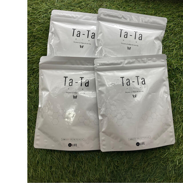 Ta-Ta タータ 犬用コラーゲンサプリメント 126g 4袋