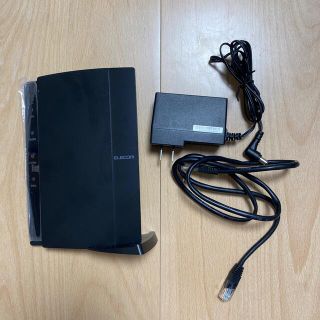 エレコム(ELECOM)のELECOM WRC-1167GEBK-S wifiルーター エレコム 無線(PC周辺機器)