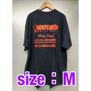 アンディフィーテッド(UNDEFEATED)のUNDEFEATED  リージョンTシャツMEIJI【Mサイズ/黒】(Tシャツ/カットソー(半袖/袖なし))