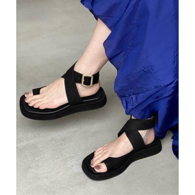 アパルトモンGIA / RHW ankle Strap Suede Sandal