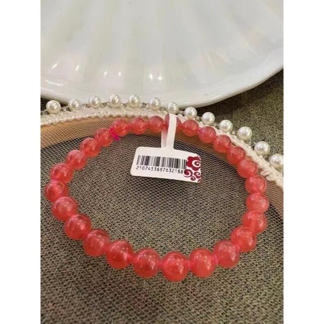 ⭐︎【高級】天然 インカローズ ブレスレット 6.8mm - dentalmedica.com.ve