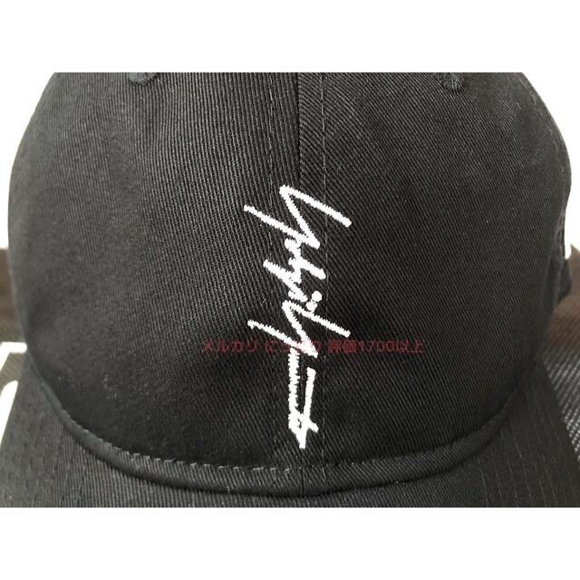 新品 【タグ付】 ヨウジヤマモト ニューエラ NewEra 黒 キャップ