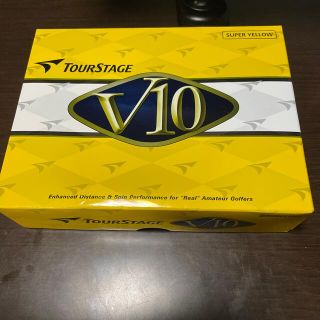 ツアーステージ(TOURSTAGE)のツアーステージV10 スーパーイエロー(ゴルフ)