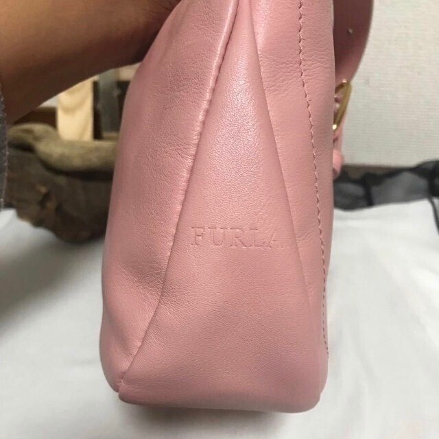 FURLA フルラ ハンドバッグ イタリア製 genuine leather