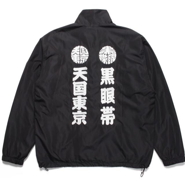 WACKO MARIA(ワコマリア)のBLACK EYE PATCH WACKOMARIA TRACK jacket黒 メンズのジャケット/アウター(ナイロンジャケット)の商品写真
