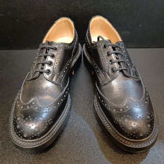 トリッカーズ(Trickers)のトリッカーズ（Tricker's）JS7302 フルブローグシューズ 黒 7.5(ドレス/ビジネス)