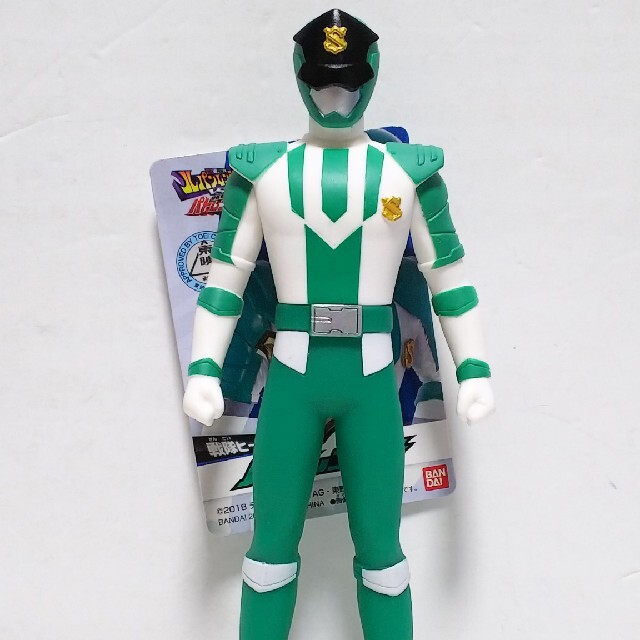 BANDAI - 戦隊ヒーローシリーズ パトレン2号 ソフビ 警察戦隊 BANDAI - 戦隊ヒーローシリーズ パトレン2号 ソフビ 警察戦隊