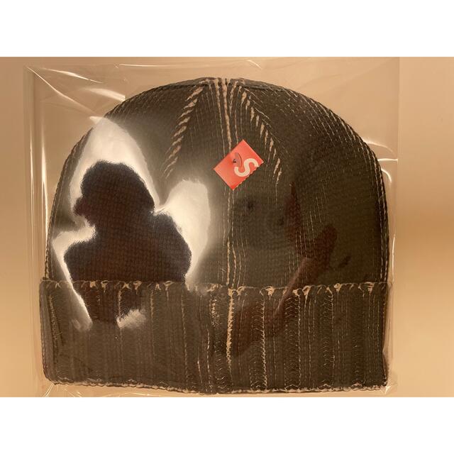 Supreme(シュプリーム)の【登坂着用】新品★supreme Overprint Beanie Black メンズの帽子(ニット帽/ビーニー)の商品写真