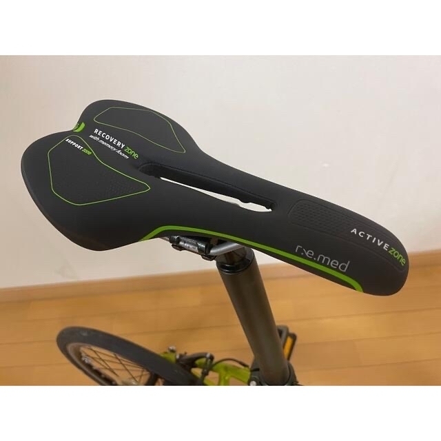 DAHON(ダホン)の【送料込み】DAHON HORIZE イエロー（20インチ折りたたみ） スポーツ/アウトドアの自転車(自転車本体)の商品写真