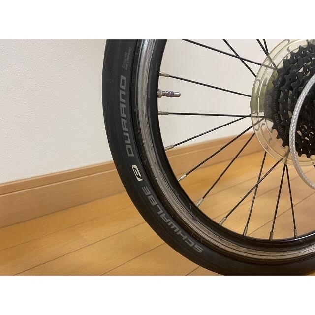 DAHON(ダホン)の【送料込み】DAHON HORIZE イエロー（20インチ折りたたみ） スポーツ/アウトドアの自転車(自転車本体)の商品写真