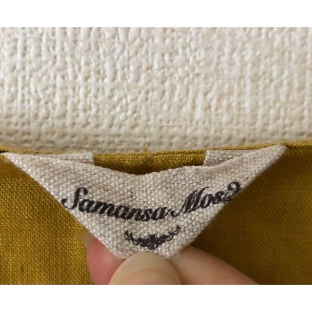 SM2(サマンサモスモス)のサマンサモスモス  トップス　ブラウス　ノースリーブ　リネン100% 　高見え　 レディースのトップス(シャツ/ブラウス(半袖/袖なし))の商品写真