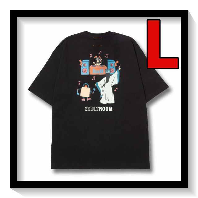 vaultroom "PARIPI KOUMEI" TEE / BLK / L