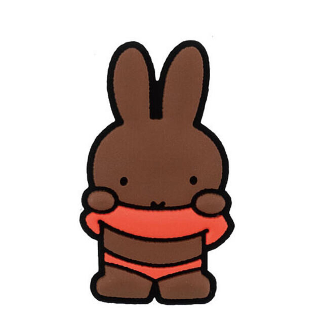 BANDAI(バンダイ)のmiffy ラバーマグネット　2個セット インテリア/住まい/日用品の日用品/生活雑貨/旅行(日用品/生活雑貨)の商品写真