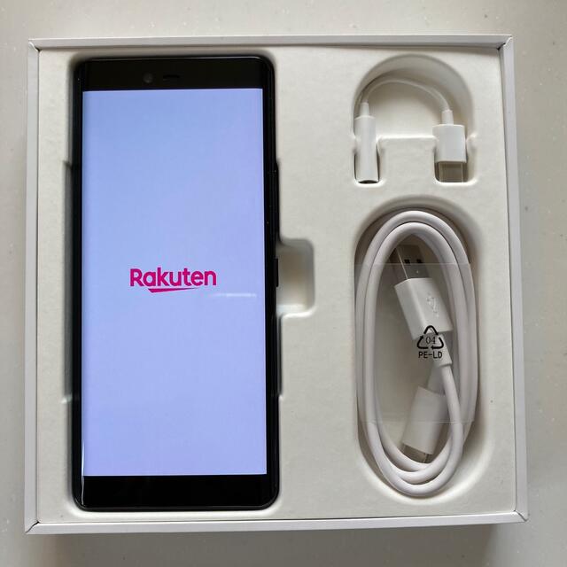 Rakuten(ラクテン)の新品未使用　楽天Hand5G 128GB BLACK スマホ/家電/カメラのスマートフォン/携帯電話(スマートフォン本体)の商品写真
