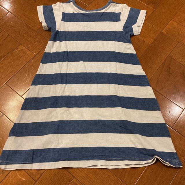 BREEZE(ブリーズ)の120 BREEZE ボーダーワンピース キッズ/ベビー/マタニティのキッズ服女の子用(90cm~)(ワンピース)の商品写真