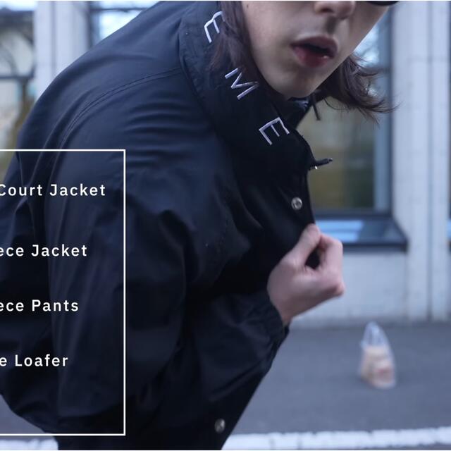 supreme 20ss raglan court jacket モーガン蔵人 ジャケット/アウター