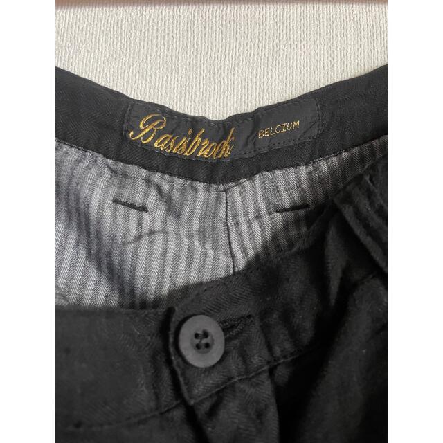 希少 ブラックリネン basisbroek リネンパンツ | www.protegervacinas