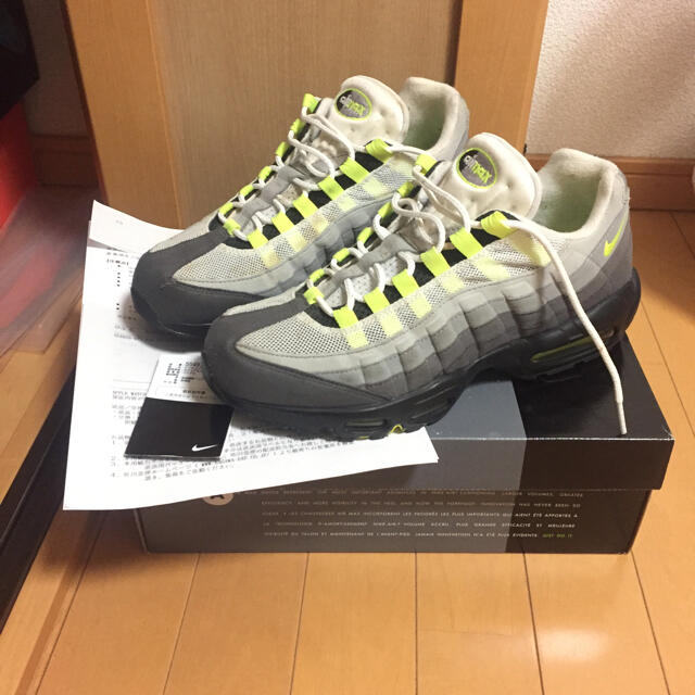 nike air max 95 イエローグラデ 確実正規品