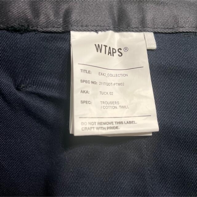 WTAPS TRDT2301 TROUSERS NAVY Mサイズ 新品未使用 paternosterhome.com