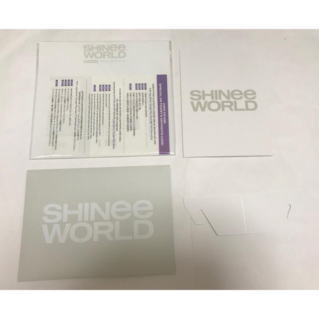 SHINee(シャイニー)のSHINee WORLD Beyond LIVE ARチケットセット　オニュ エンタメ/ホビーのタレントグッズ(アイドルグッズ)の商品写真