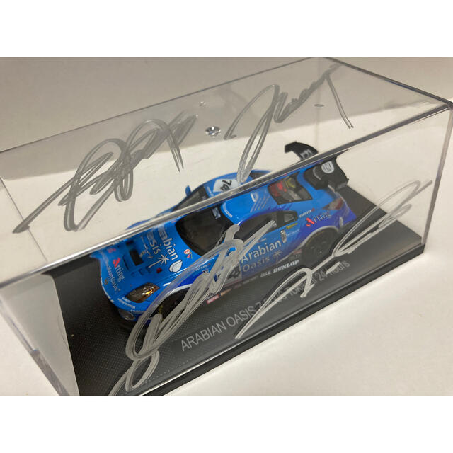 【当選品】1/43 オアシスZ 2006 十勝24H 直筆サイン入り