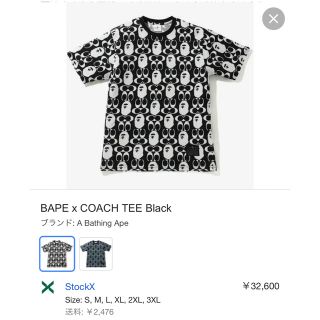 A BATHING APE - ‼️ 正規品【BAPE(R)×COACH】(^-^)‼️の通販 by ...