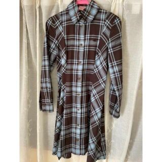 Vivienne Westwood - ヴィヴィアンウエストウッドシャツワンピースの