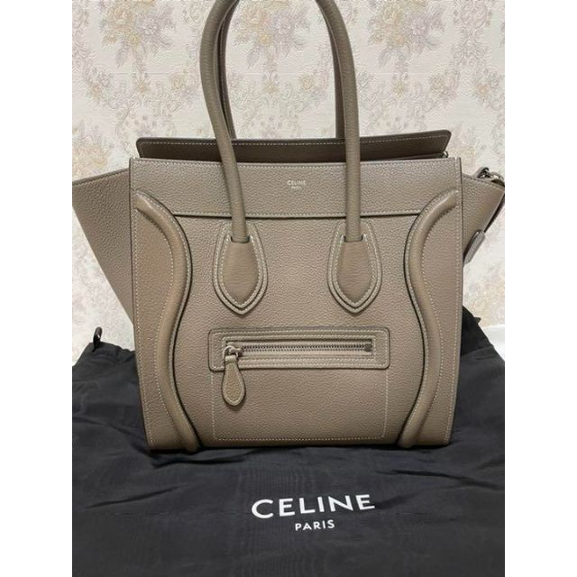 ほぼ未使用☆セリーヌ CELINE ラゲージ マイクロ スリ | eloit.com