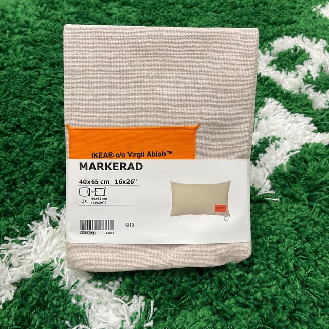 IKEA×Virgil Abloh MARKERAD クッションカバーインテリア小物