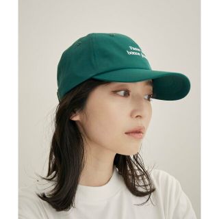 ヴィス(ViS)の【グリーン（30）】リサイクルポリエステルロゴキャップ【sustainable】(キャップ)