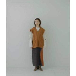 ラート(LAATO)の【キャラメル】COCOON OVER VEST(ベスト/ジレ)