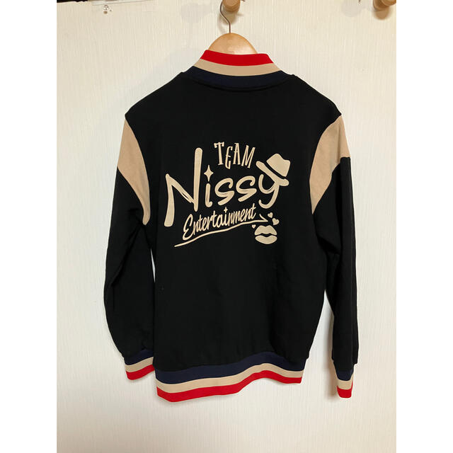 AAA(トリプルエー)のTeam Nissy スタッフ AAA トリプルエー　レプリカジャンパー　M エンタメ/ホビーのタレントグッズ(ミュージシャン)の商品写真