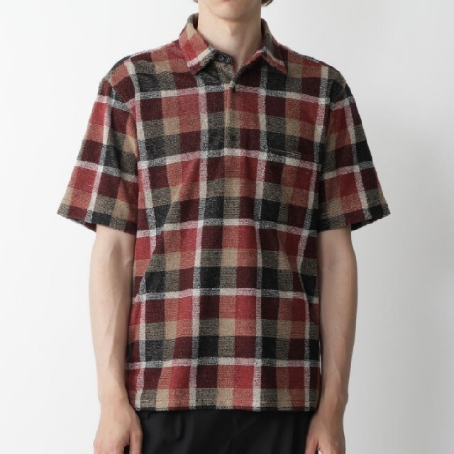 新品】ブラックレーベルクレストブリッジ ポロシャツ バーバリー 赤L