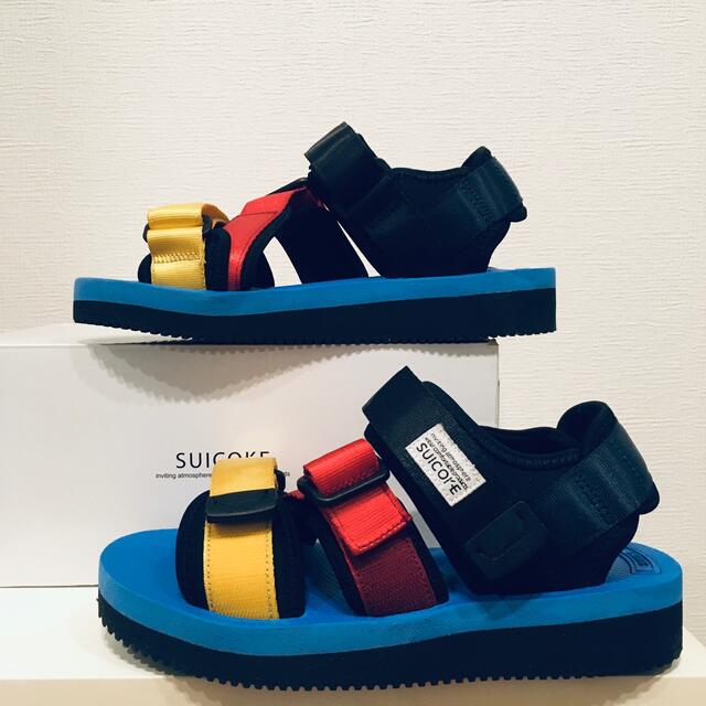 【新品未使用】SUICOKE スイコック マルチカラーサンダル