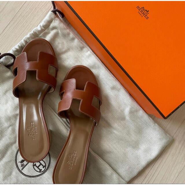 美品♡ エルメス HERMES オアジス 35 オラン ゴールド www
