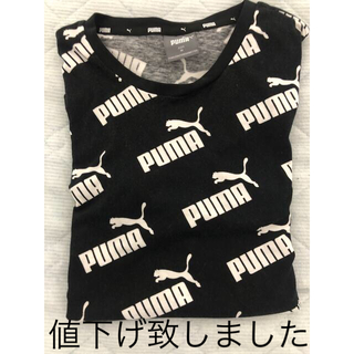 プーマ(PUMA)のプーマTシャツ、M、総柄(Tシャツ/カットソー(半袖/袖なし))