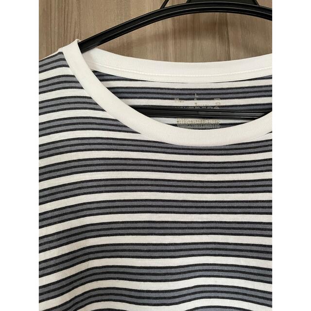 MUJI (無印良品)(ムジルシリョウヒン)の無印良品　ボーダーT UNIQLO ZARA GU メンズのトップス(Tシャツ/カットソー(半袖/袖なし))の商品写真